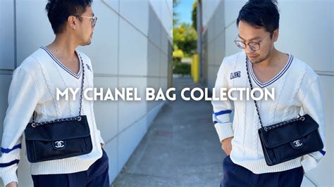 chanel bags for men|men wearing chanel handbags.